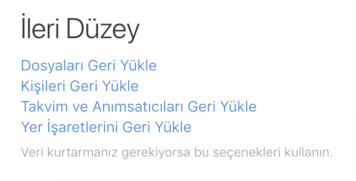 iphone-kişileri-geri-yükle