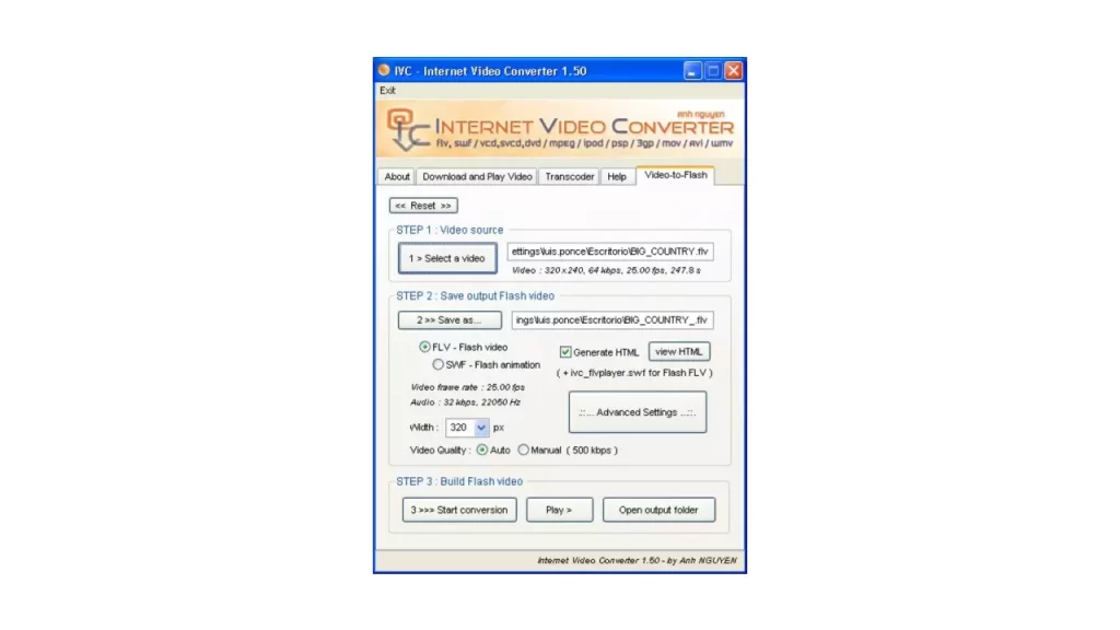 Internet-Video-Converter