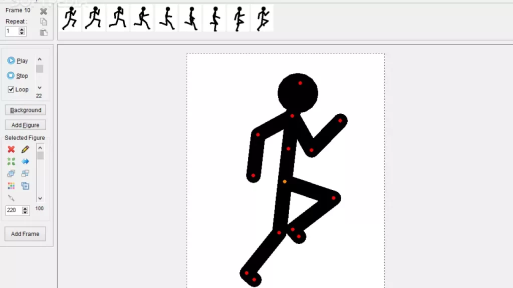 Pivot-Stickfigure