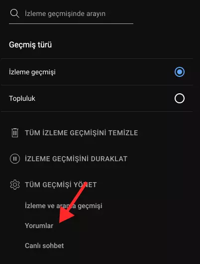 Tarayicida-YouTube-Yorum-Geçmişi-Görme-1