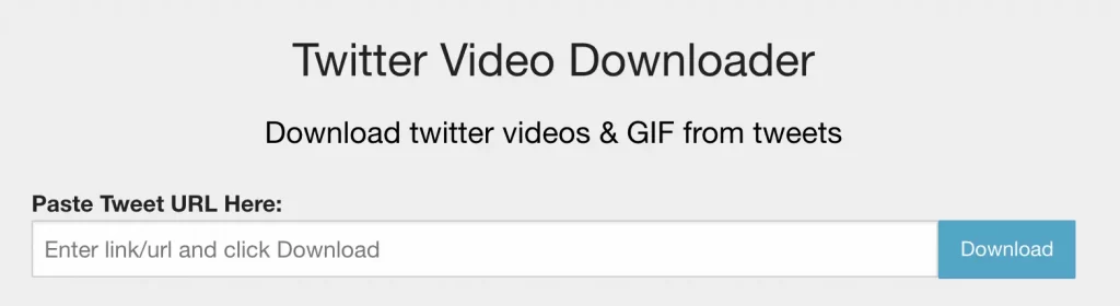 Twitter-Video-Downloader