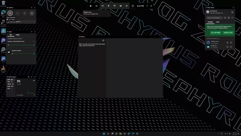 Xbox-Oyun-Çubuğu-Yakalama-Araci-ile-Windows-11de-Ekran-Görüntüsü-Alma