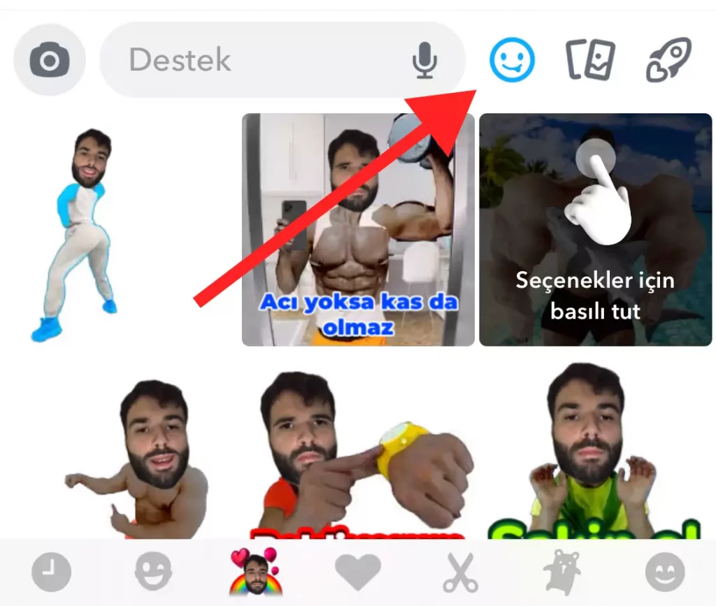 Snapchat-Cameo-Oluşturma